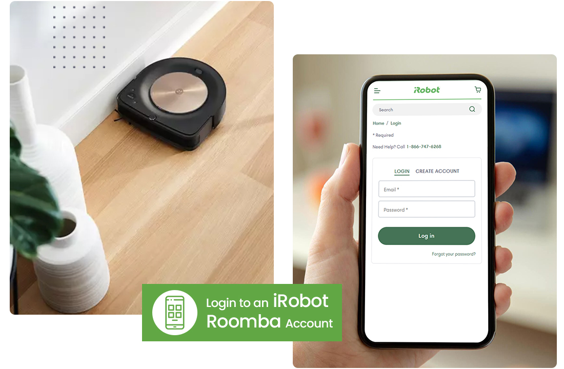 Login to an iRobot Roomba Account